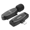 Мікрофон-петличка Hoco L15 iP Crystal lavalier wireless digital microphone Black