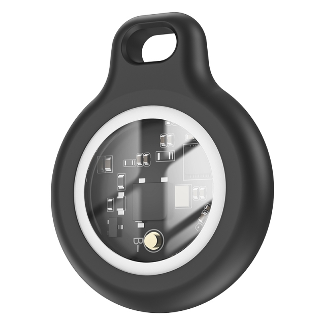 Пошуковий трекер брелок Hoco E91 Tiger intelligent positioning anti-lost device (for iOS) Black 