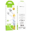 Кабель Hoco X109 Energy silicone charging data cable Type-C White