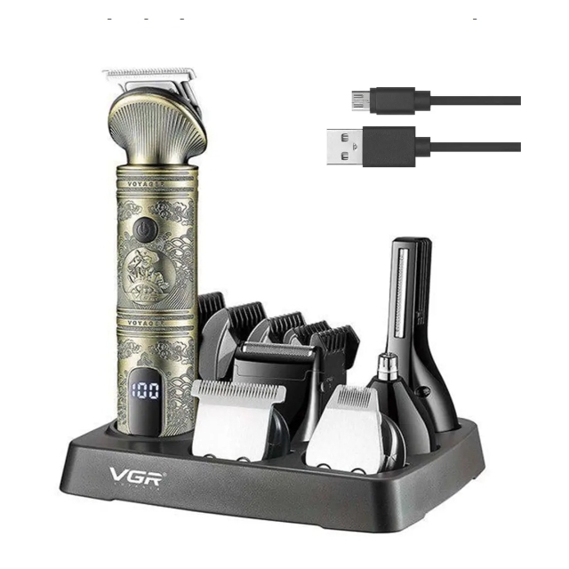 Набор для стрижки VGR V-106 Black (9841)