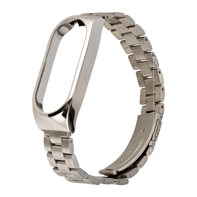 Ремешок Steel Strap Mi Band 8 Silver 