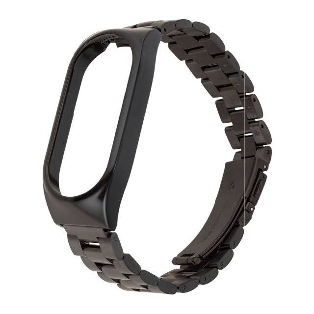 Ремешок Steel Strap Mi Band 8 Black 