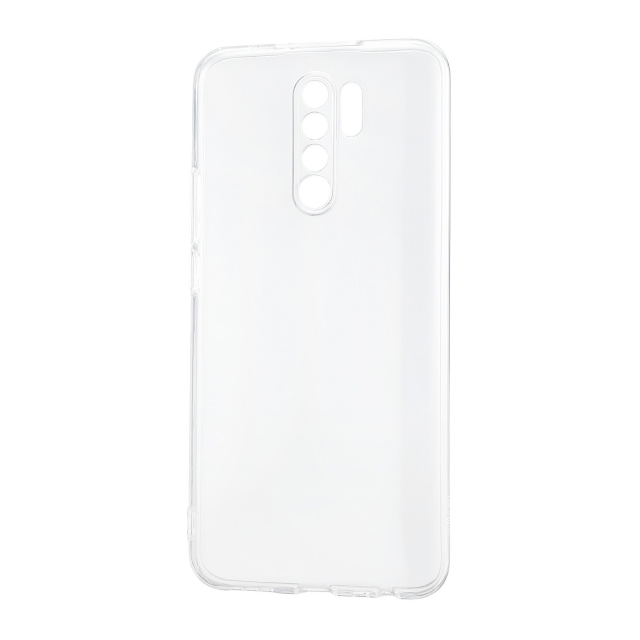 Чохол Silicone Case WS Protected Camera Xiaomi Redmi 9/Poco M2 Прозорий