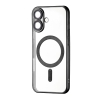 Чехол Ductil Metallic Edge with MagSafe (Protected Camera & Lens) iPhone 16 Black