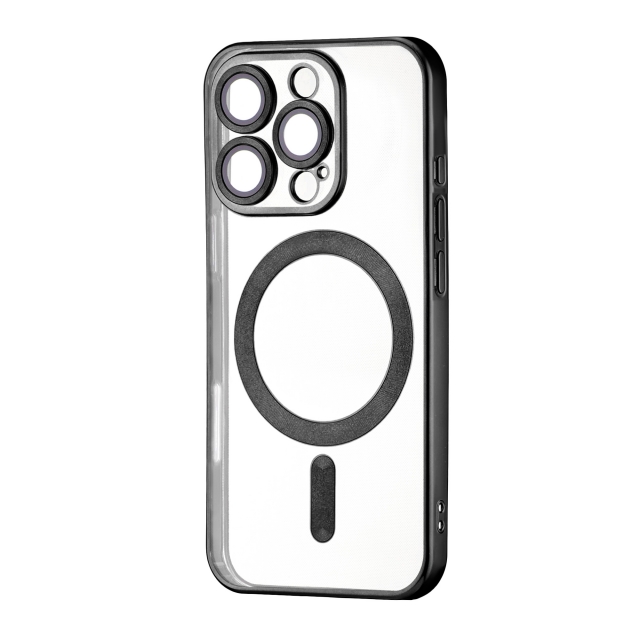 Чохол Ductil Metallic Edge with MagSafe (Protected Camera & Lens) iPhone 16 Pro Black