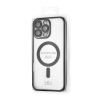 Чехол Ductil Metallic Edge with MagSafe (Protected Camera & Lens) iPhone 16 Pro Max Black