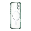 Чехол Ductil Metallic Edge with MagSafe (Protected Camera & Lens) iPhone 16 Dark Green