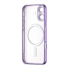 Чехол Ductil Metallic Edge with MagSafe (Protected Camera & Lens) iPhone 16 Deep Purple