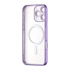 Чохол Ductil Metallic Edge with MagSafe (Protected Camera & Lens) iPhone 16 Pro Max Deep Purple