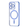 Чохол Ductil Metallic Edge with MagSafe (Protected Camera & Lens) iPhone 16 Pro Light Blue