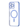 Чохол Ductil Metallic Edge with MagSafe (Protected Camera & Lens) iPhone 16 Pro Max Light Blue