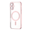 Чехол Ductil Metallic Edge with MagSafe (Protected Camera & Lens) iPhone 16 Pink