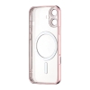 Чехол Ductil Metallic Edge with MagSafe (Protected Camera & Lens) iPhone 16 Pink