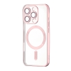 Чохол Ductil Metallic Edge with MagSafe (Protected Camera & Lens) iPhone 16 Pro Pink