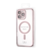 Чехол Ductil Metallic Edge with MagSafe (Protected Camera & Lens) iPhone 16 Pro Max Pink