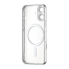 Чехол Ductil Metallic Edge with MagSafe (Protected Camera & Lens) iPhone 16 Silver