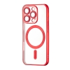 Чохол Ductil Metallic Edge with MagSafe (Protected Camera & Lens) iPhone 16 Pro Red