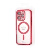 Чохол Ductil Metallic Edge with MagSafe (Protected Camera & Lens) iPhone 16 Pro Red