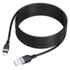 Кабель Hoco X109 Energy silicone charging data cable iP(L-3M) Black (X109)