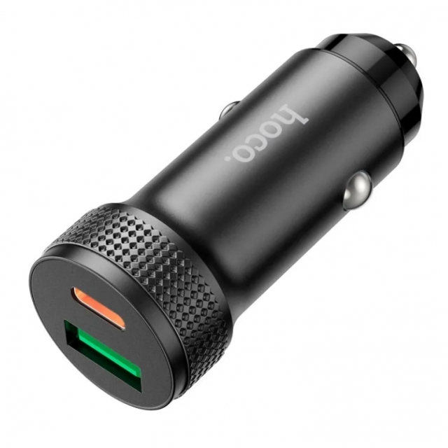АЗУ Hoco Z49B Level PD38W(1C1A) car charger Black (Z49B)