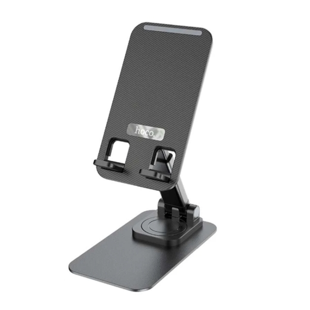 Настільна підставка Hoco PH50 Ivey folding rotatable desktop holder Black