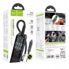 Автомобільний компресор Hoco ZP7 Maddy portable smart air pump(5000mAh) Black