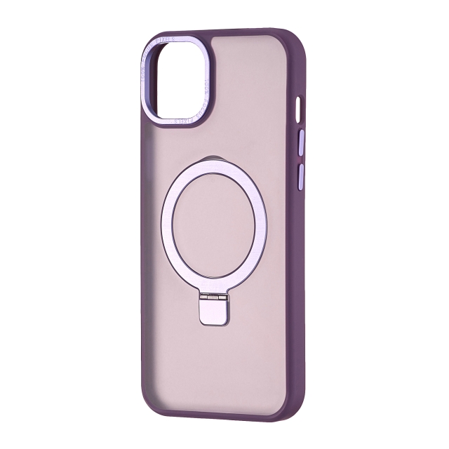 Чехол Ringo with MagSafe iPhone 15 Plus Purple (Уценка, повреждена упаковка)