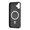 Чехол Silicone Cooling Сase with MagSafe iPhone 16 Black (Уценка, повреждена упаковка)